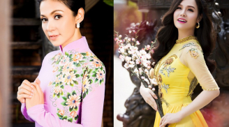 Ngắm người đẹp Việt xinh tươi với áo dài đón Xuân 2016