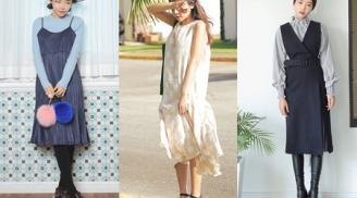 Giới trẻ Hàn mê mẩn váy midi vintage