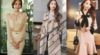 Cuốn hút mọi ánh nhìn với thời trang công sở phong cách Hàn