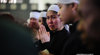Những hình ảnh rớt nước mắt trong tang lễ nhạc sĩ Lương Minh