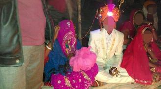 Ấn Độ: Đám cưới bí mật của cô dâu hai tuổi