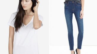 6 cách mix áo phông và quần jeans siêu chất