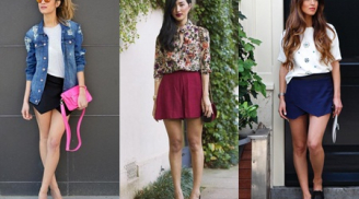 5 kiểu chân váy skort hiện đại, quyến rũ cho phái đẹp khi hè về