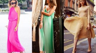 15 mẫu váy maxi xếp ly siêu quyến rũ cho mùa hè 2016
