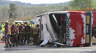 Xe buýt gặp tai nạn, 14 sinh viên thiệt mạng tại Tây Ban Nha