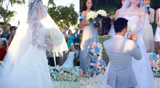 Những hình ảnh và câu thoại ngôn tình trong đám cưới Lưu Thi Thi