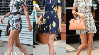 Diện váy hoa liền thân ngày đầu hè đẹp như Taylor Swift