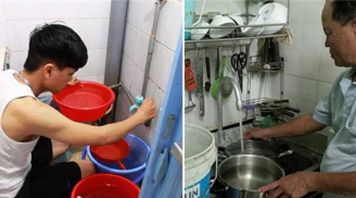 Hàng loạt khu dân cư ở nội thành Sài Gòn bị cúp nước