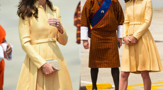 Ngắm thời trang không thể đẹp hơn của Công nương Kate ở Bhutan