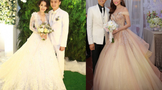 Đọ đẳng cấp, nhan sắc qua váy cưới của dàn người đẹp Việt