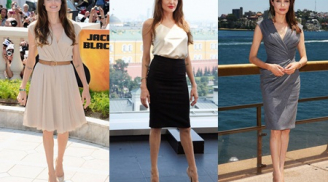 Tiết lộ bí quyết mặc đẹp đơn giản, quyến rũ như Angelina Jolie