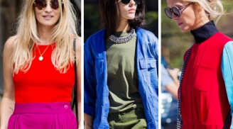 7 cách kết hợp màu sắc trang phục hè dành cho cô nàng sành mốt