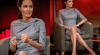 'Sốc' với vẻ tiều tụy của Angelina Jolie sau tin đồn ly hôn