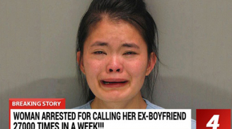 Thiếu nữ bị bắt vì gọi bạn trai 27000 cuộc điện thoại một tuần
