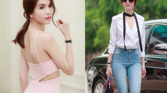 Ngọc Trinh diện hai phong cách thời trang trái ngược ở Bắc Ninh
