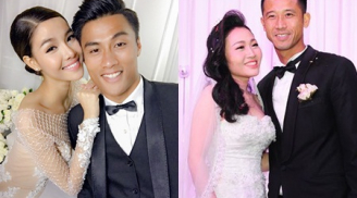 Những đám cưới 'dậy sóng' của cầu thủ Việt
