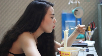 Sốc: Cuộc sống ở trọ 10m2 ăn mì gói của hotgirl Linh Miu
