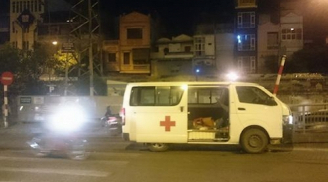 Hà Nội: Xe cứu thương mất lái gây tai nạn liên hoàn
