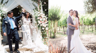 Hé lộ những hình ảnh hiếm trong đám cưới Ngọc Thúy và chồng mới
