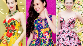 Người đẹp Việt diện váy hoa siêu 'mát mắt' trong ngày hè oi ả