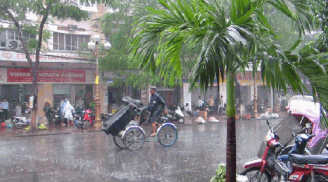 Miền Bắc mưa rải rác, Hà Nội đề phòng có mưa dông