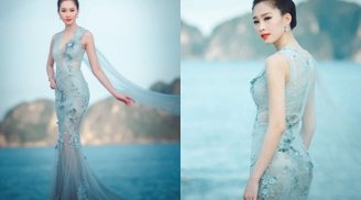Hoa hậu Đặng Thu Thảo mong manh đẹp tựa nữ thần