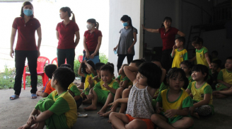 Nổ cháy sát trường mầm non, 300 trẻ em nháo nhào chờ sơ tán