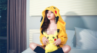 Cô gái 16 tuổi gây sốc với tạo hình Pikachu quá nóng bỏng