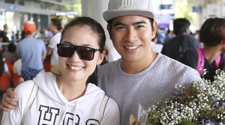 Thanh Bình, Ngọc Lan xuất hiện tại sân bay: Điều bất ngờ diễn ra