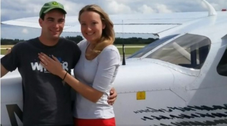 màn cầu hôn bạn gái đầy 'mạo hiểm' trên máy bay của anh nông dân