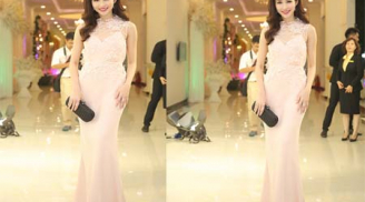 Thu Thảo khoe vẻ đẹp mong manh trong đêm tiệc Hoa hậu Việt Nam