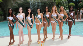 Diện bikini đọ sắc Hà Thu, nhiều thí sinh Hoa hậu Trái đất lộ thân hình kém đẹp
