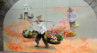 Văn hóa Việt: Mặt nạ giấy bồi chạm cảm xúc bạn bè Quốc tế