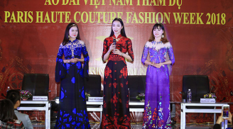 Áo dài Việt bất ngờ trình diễn ở Tuần lễ Thời trang Cao cấp Paris