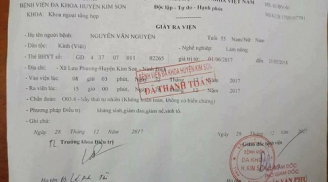 Điểm tin mới ngày 30/12: Người đàn ông 55 tuổi được chẩn đoán sảy thai ở Ninh Bình là do... lỗi đánh máy