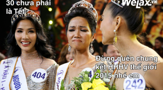 Cộng động mạng hào hứng đua nhau chế ảnh Hoa hậu Hoàn vũ H’Hen Niê