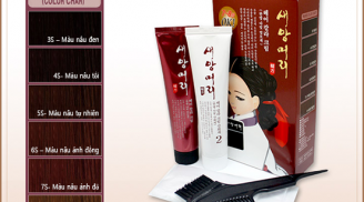 Mái tóc bóng khỏe, đẹp tự nhiên với nhuộm tóc thảo mộc Saeang Hàn Quốc