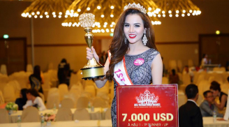 Người đẹp Ngọc Châm bất ngờ đăng quang Hoa hậu doanh nhân Thế giới người Việt 2016