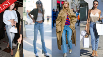 11 xu hướng jeans được yêu thích của sao trong mùa Thu 2016