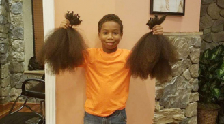 Cảm động rơi nước mắt với lý do cậu bé 10 tuổi nuôi tóc dài suốt 2 năm liền