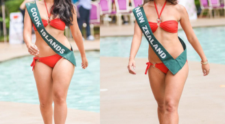 Diện bikini, dàn người đẹp Hoa hậu Trái đất lộ những điểm xấu khó tin