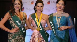 Nam Em lọt Top 3 trang phục dạ hội tại Hoa hậu Trái đất 2016