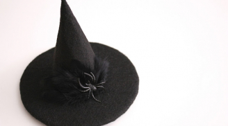 Hướng dẫn cách làm mũ phù thủy ma quái trong ngày Halloween