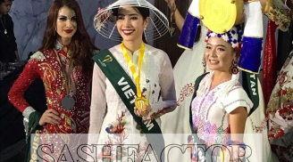 Nam Em tỏa sáng, đứng đầu châu Á ở Hoa hậu Trái đất 2016
