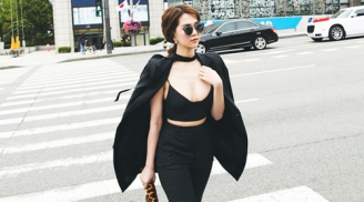 Sau chung kết Hoa hậu Hàn Quốc, Ngọc Trinh diện đồ gì dạo phố Hàn?