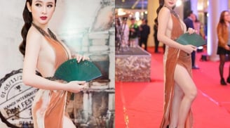 Cận cảnh chiếc váy Angela Phương Trinh diện khi bị mời khỏi thảm đỏ
