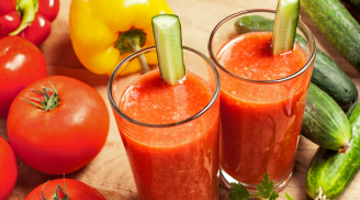 Uống nước ép cà chua đúng cách giúp đẩy lùi lão hóa hiệu quả từ bên trong