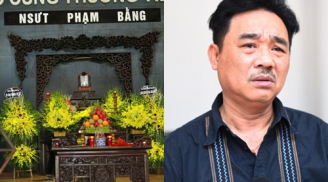 Trực tiếp lễ tang NSƯT Phạm Bằng: Nghệ sĩ Quốc Khánh bật khóc như mưa