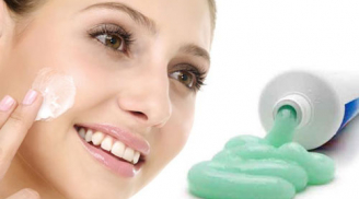 Bôi kem đánh răng lên mặt, điều gì sẽ xảy ra với làn da của bạn sau 10 phút?