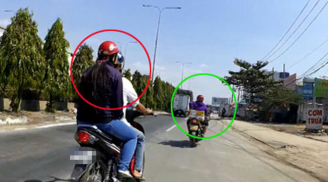 Xuất hiện hai thiếu nữ chặn xe, cướp tài sản của người đi đường